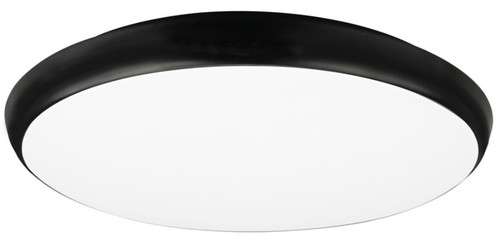 Black 250mm LED ceiling mount