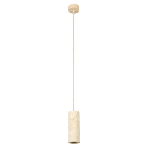 Travertine column pendant Travertine column pendant