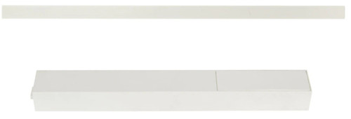 White 2.4m magnetic track with driver