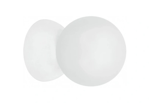 white round wall light