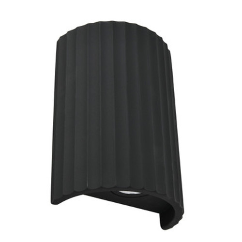 Black gypsum LED wall light Black gypsum LED wall light