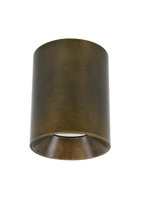 Surface 100mm CCT CNC Dimmable Downlight Bronze