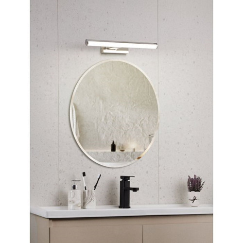 Chrome 400mm vanity light