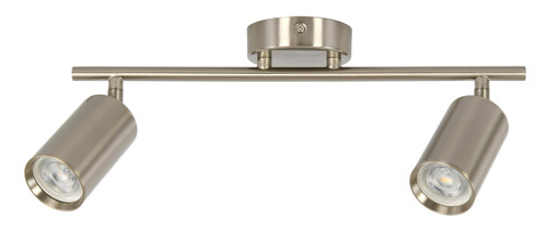 Brushed chrome 2 bar spotlight