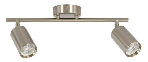Brushed chrome 2 bar spotlight