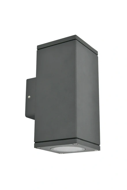 Graphite up/down wall light with IP65 rating