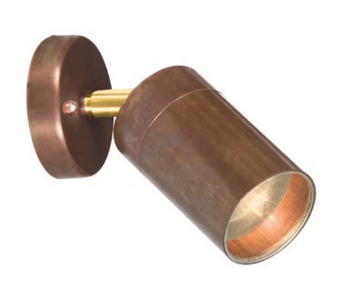 Copper single spotlight