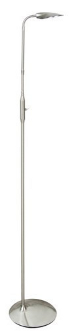 Brushed chrome adjustable floor lamp Brushed chrome adjustable floor lamp