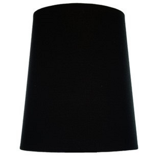 Black table lamp shade only