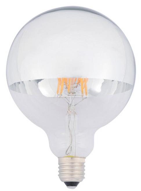 LED G125 chrome top bulb