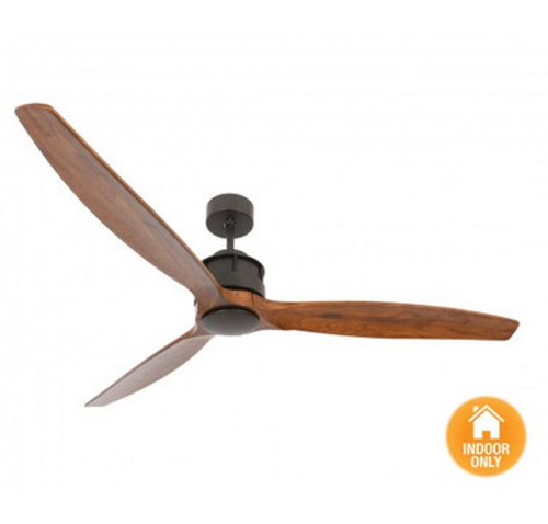 Oil rubbed bronze fan with 60" koa blades Oil rubbed bronze fan with 60" koa blades
