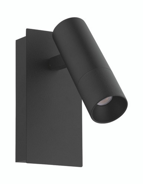 Black single spotlight Black single spotlight