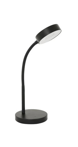 Black adjustable table lamp