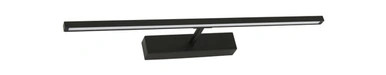 Black 600mm wall light
