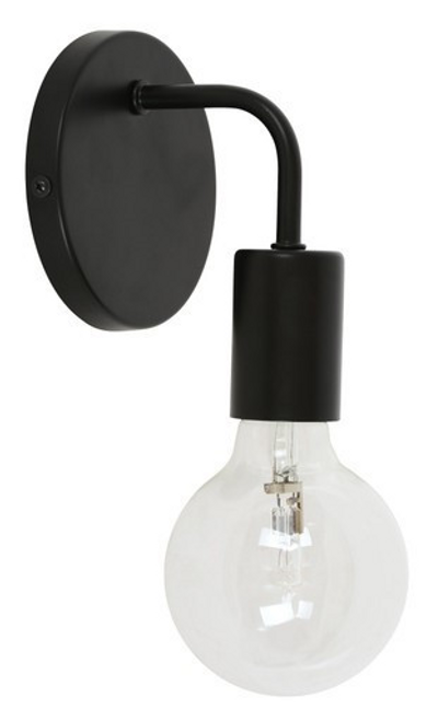 Black wall light Black wall light