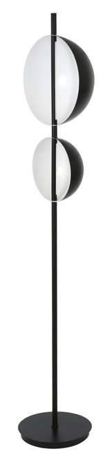 LEDLUX HUDSON LED 2L FLOOR LAMP BLACK