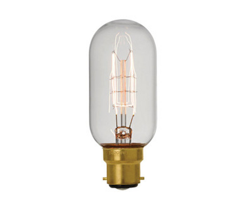 Clear T45 B22 bulb