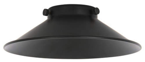 Black metal shade part of our Manor range