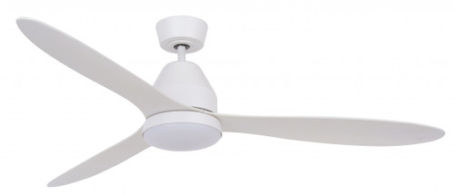 PENINSULA 56IN 3BLD DC WH FAN/LT