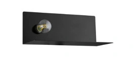 Ciglie Wall Light Black
