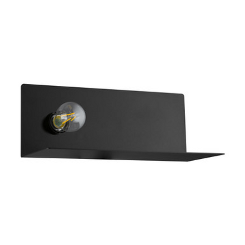 Black wall light with plug Black wall light with plug