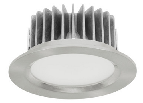 Brushed chrome downlight Brushed chrome downlight