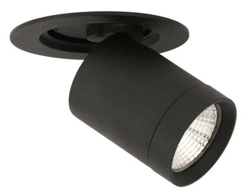 Black recessed spot Black recessed spot