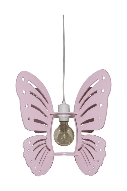 BUTTERFLY PENDANT PINK