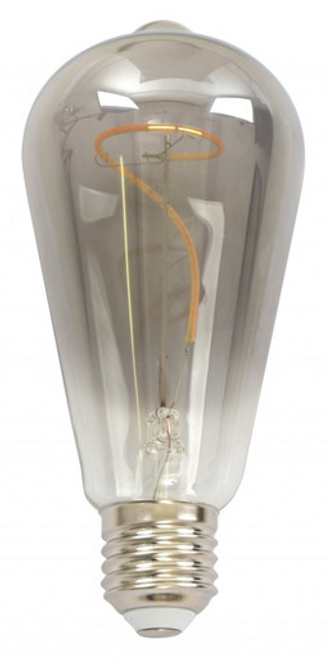 Carbon Filament Bulb ST64 E27 40W – Orbit Lighting NZ