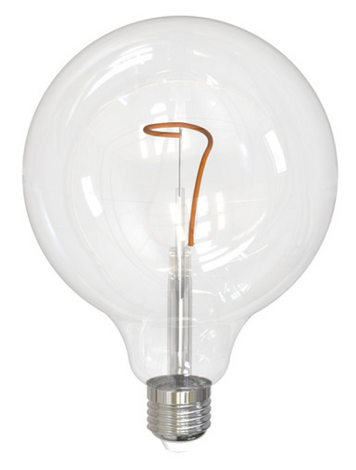 LED G125 clear bulb