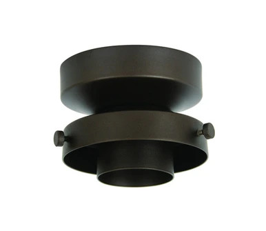 Oil rubbed bronze batten holder