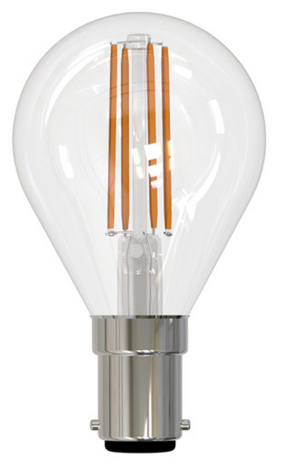 Clear B15 LED bulb