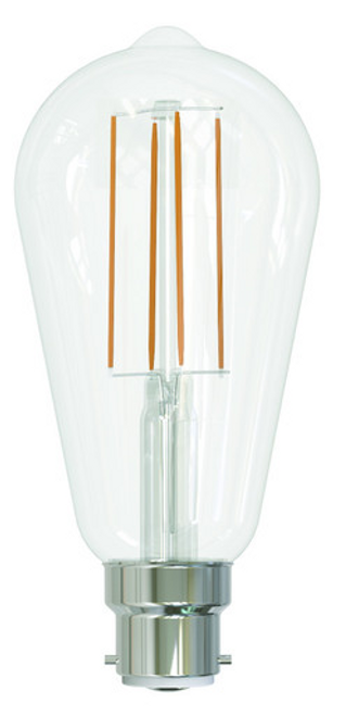 Clear ST64 B22 bulb Clear ST64 B22 bulb