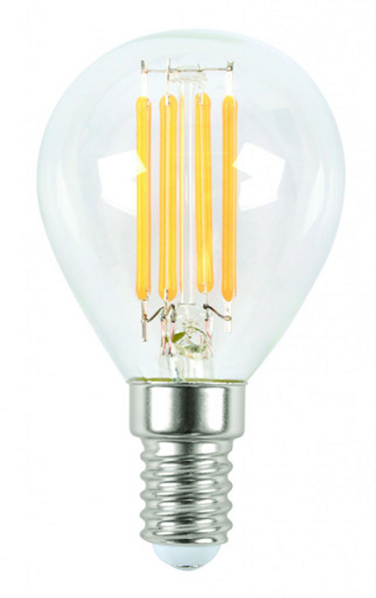Clear E14 LED bulb