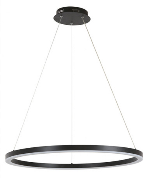 Black circular pendant Black circular pendant