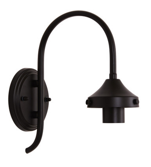 Oil rubbed bronze wall light