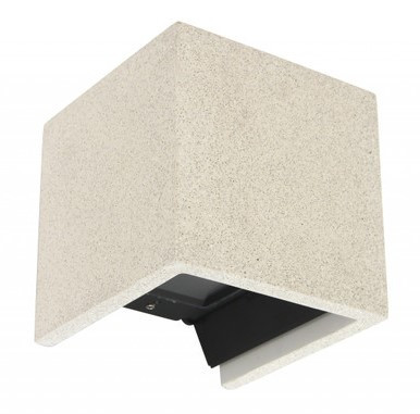 Sand white cube light