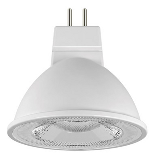 White MR16 LED bulb