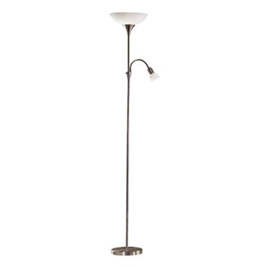 Double light floor lamp top