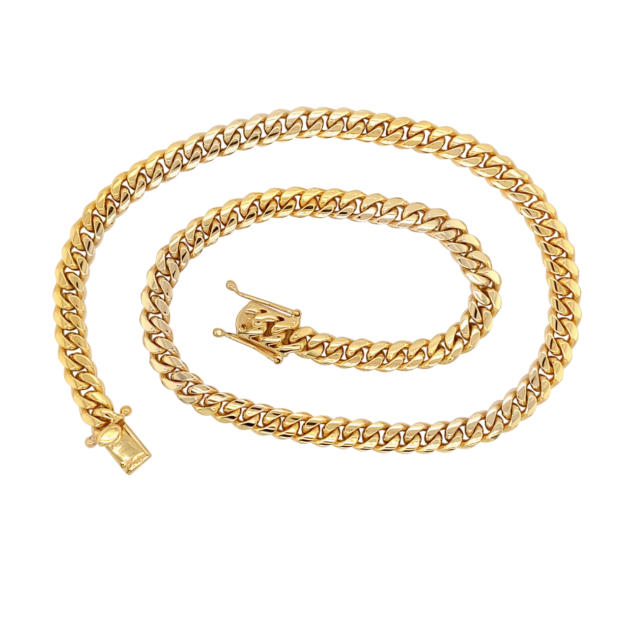 9mm Cuban Link Chain 14k