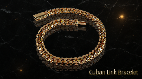 Cuban link bracelet