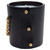 The Emperor -  Spiked Designer Luxury Candle - Black
