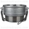 TYPE B STAINLESS 316- M NPT X F CAM & GROOVE COUPLER