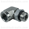 -16 ORB ADJUSTABLE MALE X -12 NPT FEMALE 90°
