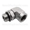 ORB ADJ M -16 X NPT F -16; 90° Elbow