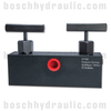 MANIFOLD NEEDLE VALVE 2 VALVES 3/8