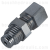 -04 BSPP FEMALE X M16 X 2.0 BULKHEAD MALE PRESSURE TEST POINT