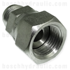 -06 BSP FLAT FACE FEMALE SWIVEL X -06 JIC MALE
