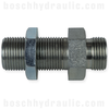 22L DIN BULKHEAD MALE X 22L DIN MALE WITH LOCKNUT