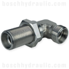 06S DIN BULKHEAD MALE X 06S DIN MALE 90° WITH LOCKNUT